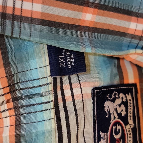 Men's button up long sleeve, XL - Picture 3 of 4